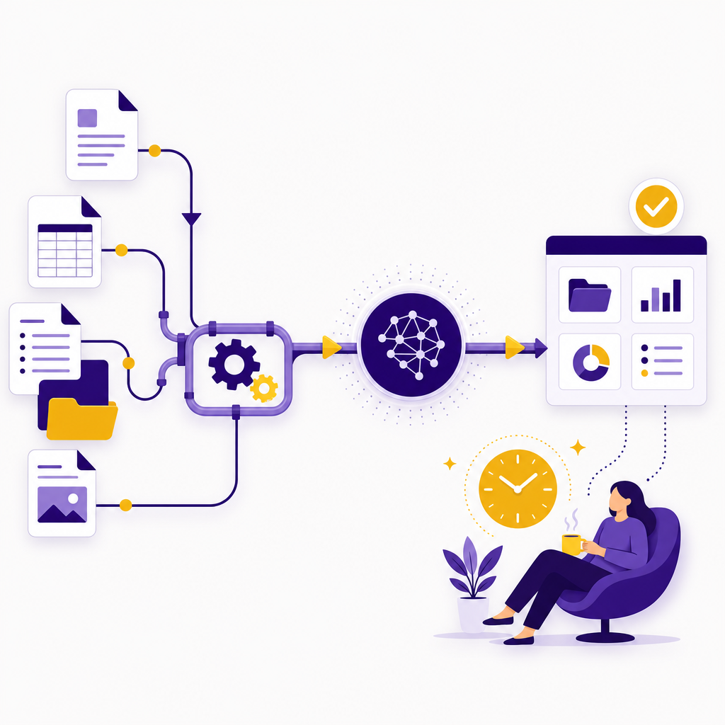Ilustrace služby Automatizace firemních procesů